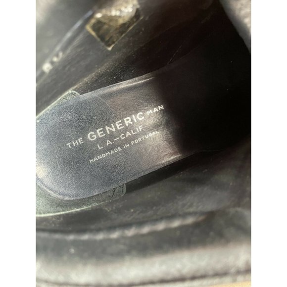 THE GENERIC MAN Leather Chukka Chelsea Boot 8.5 US - Picture 5 of 9